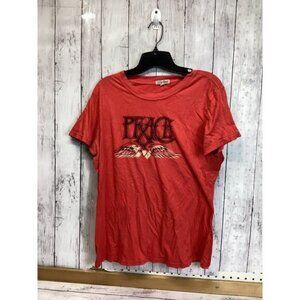 Goth y2k indie normcore gorpcore fisherman Lucky Brand Women T-Shirt Size XL
